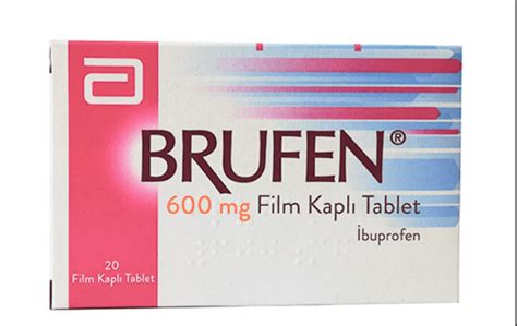 brufen 600 mg nasıl kullanılır